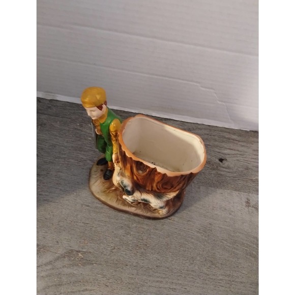 Duck Hunter Vintage Planter Nancy Pew Giftwares Co Made in Japan 2033 - Picture 2 of 8